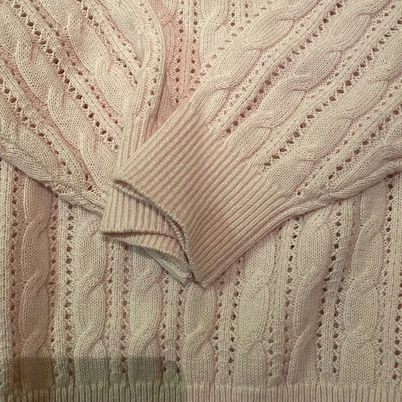 NWOT GORGEOUS POINTELLE SWEATER WILFRED - Picture 2 of 3